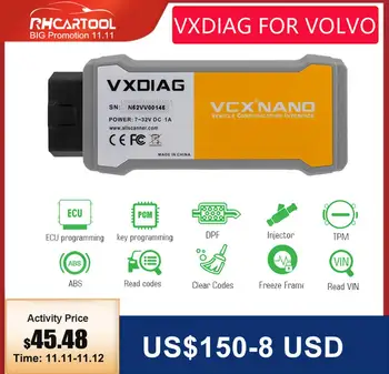

Car accessories OBD2 Diagnostic tool For Volvo vxdiag for volvo best than Vida Dice 2014D Car Diagnostic Tool Dice Pro