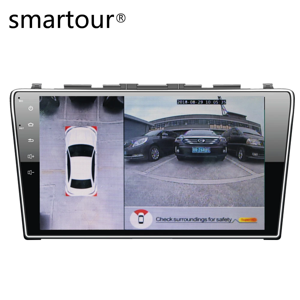 Smartour car 1080P Super HD 360 градусов Система наблюдения за птицами панорамный вид круглая камера с DVR Вождение объемный recoder