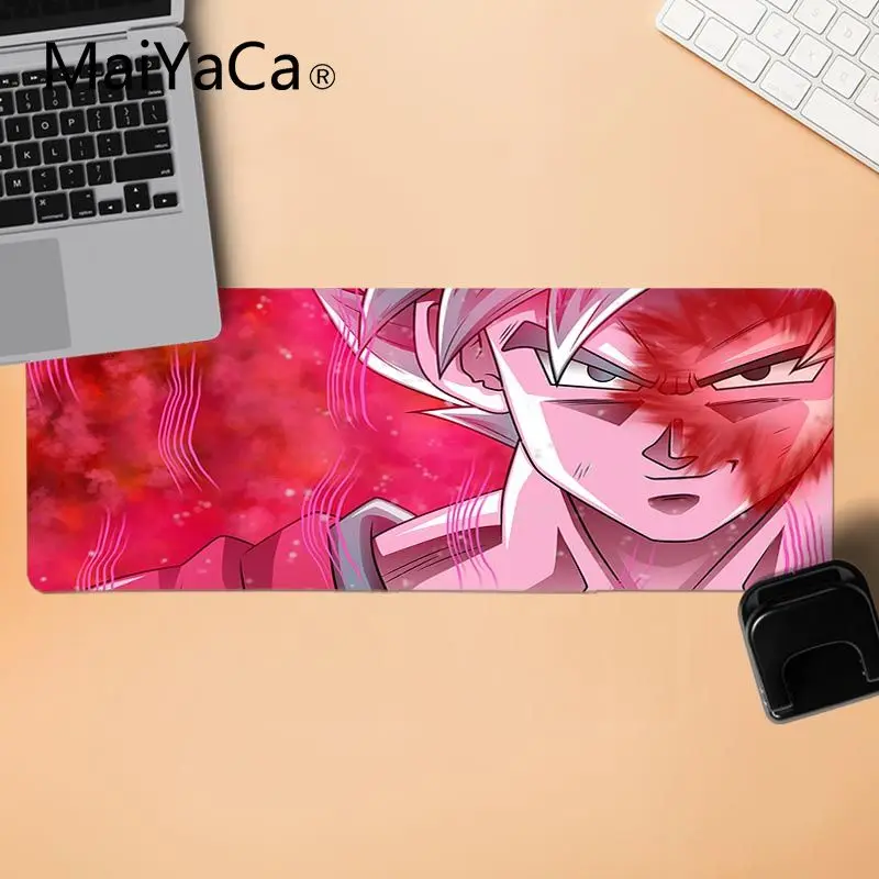 LockEdge 30X90cm MaiYaCa Нескользящие ПК Dragon Ball компьютерные игровые коврики геймер скорость мыши розничная маленький резиновый коврик для мыши - Цвет: LockEdge 30X90cm