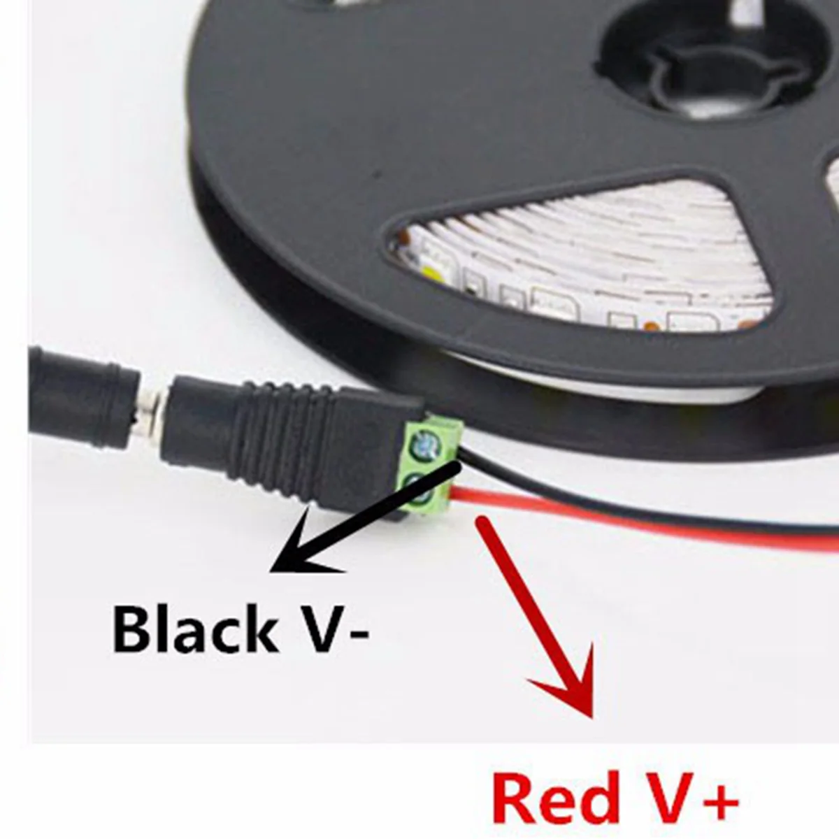 Светодиодная лента постоянного тока 12 В 5050SMD 70 Вт 5 м 300 светодиодный комплект водонепроницаемой ленты адаптер питания штепсельной вилки