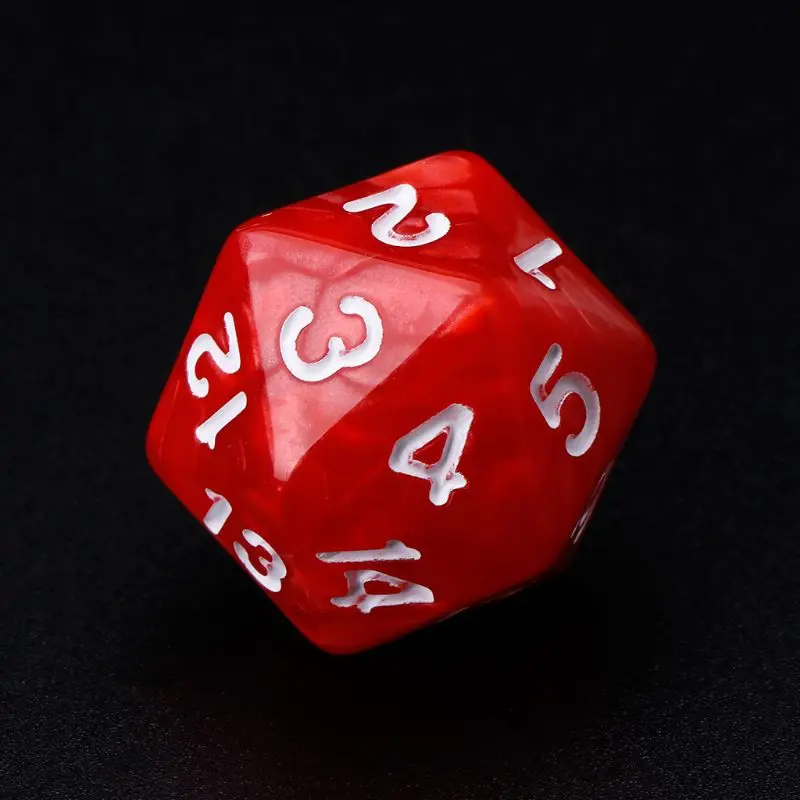 10 шт./компл. 20 кубика D20 многогранные кубики для подземелья и дракон D& ролевые поли настольные игры