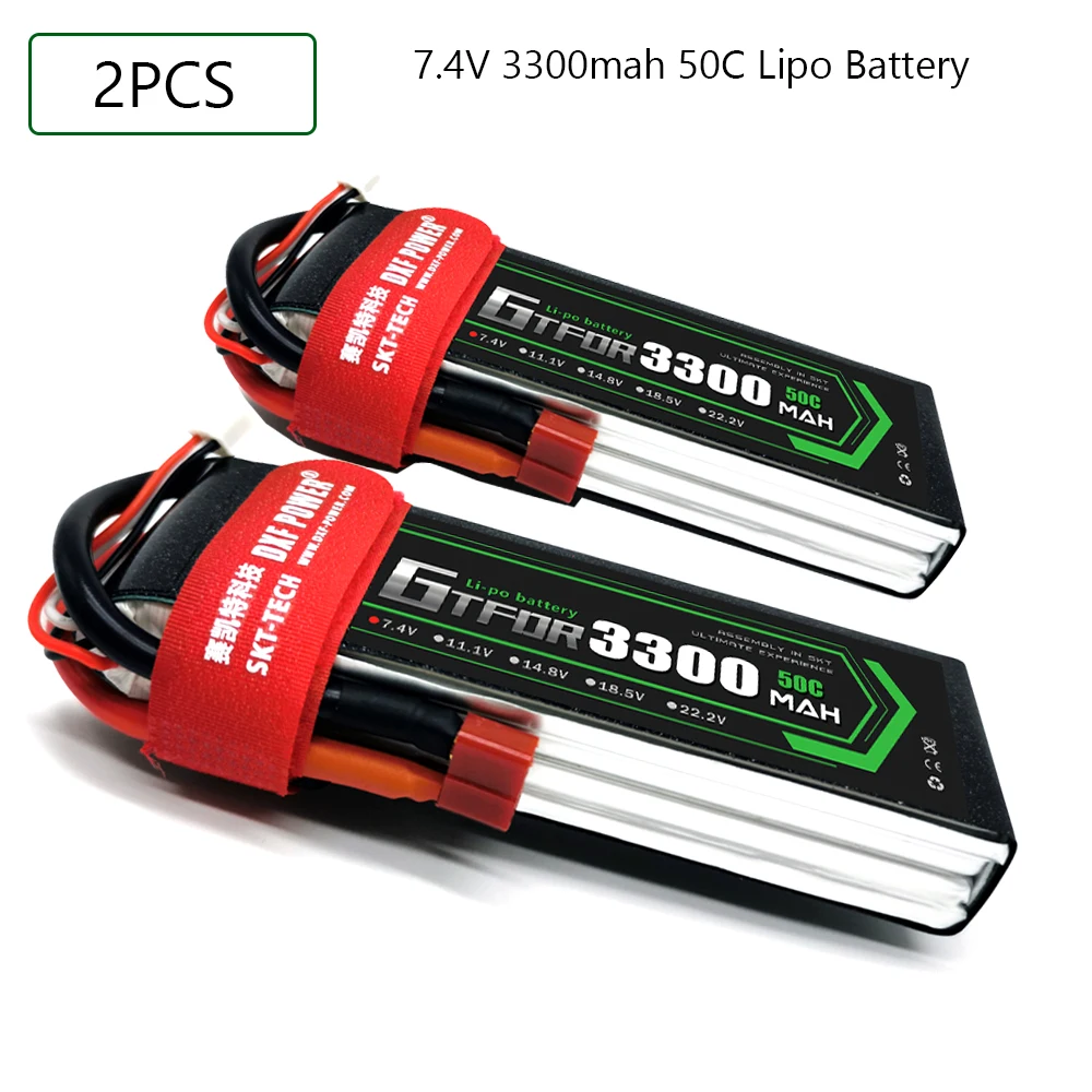 GTFDR 3300 мАч 7 4 В 50C-100C Lipo battery 2S XT60/DEANS/XT90/EC5 для AKKU Drone FPV Truck four axi Helicopter RC Car Airplane |