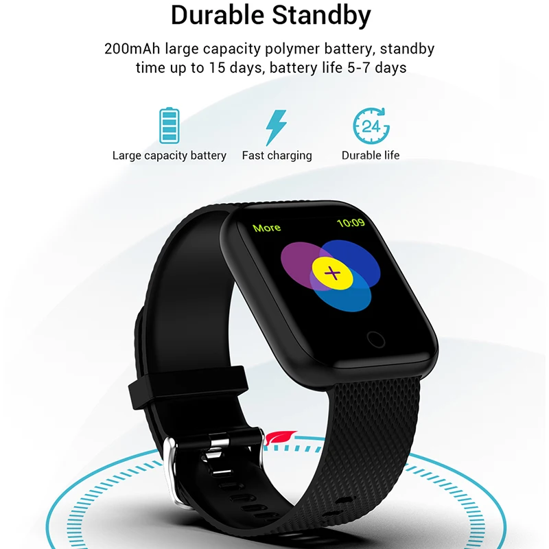 Nennbo Smart Bracelet With Weather Forecast Pedometer Heart Rate Monitor Cardio  Health Wristband Sports Fitness Tracker
