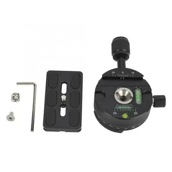 

X64 360 Rotation Paranomic Head Quick Release Plate For SLR Camera Tripod Ball Head Tripod Ball Head