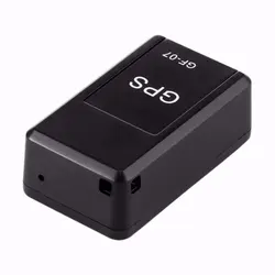 Miniposicionador magnético mejorado GF07, localizador GPS para coche, dispositivo de seguimiento de registro antipérdida, función de adsorción magnética