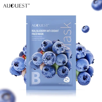 

bioaqua Mask Natural blueberry facial mask skin care whitening moisturizing face mask care anti aging wrinkles oils Acne beauty