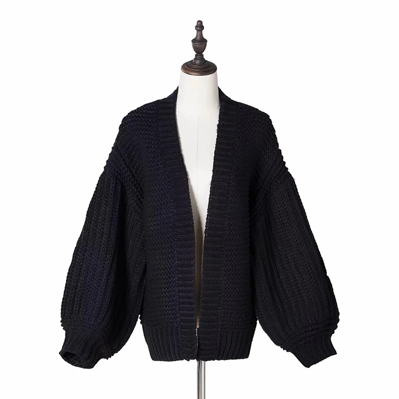 Miguofan женские кардиганы свитера bawting с длинным рукавом Осень Зима толстое пальто свитера Повседневный свитер женский пуловер 2019 свитер
