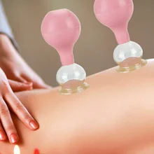 Вакуумные баночки стеклянные банки исключают влагу Семья Массаж лица тела терапия Инструмент здравоохранения