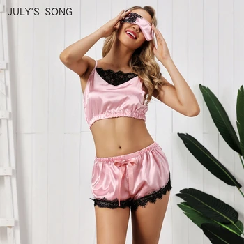 satin shorts and top nightwear