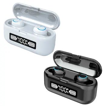 

2020 New F9 TWS Bluetooth 5.1 Earphones Wireless Headphones 2000mAh LED Display Sports Waterproof Earbuds 9D Stereo Headsets