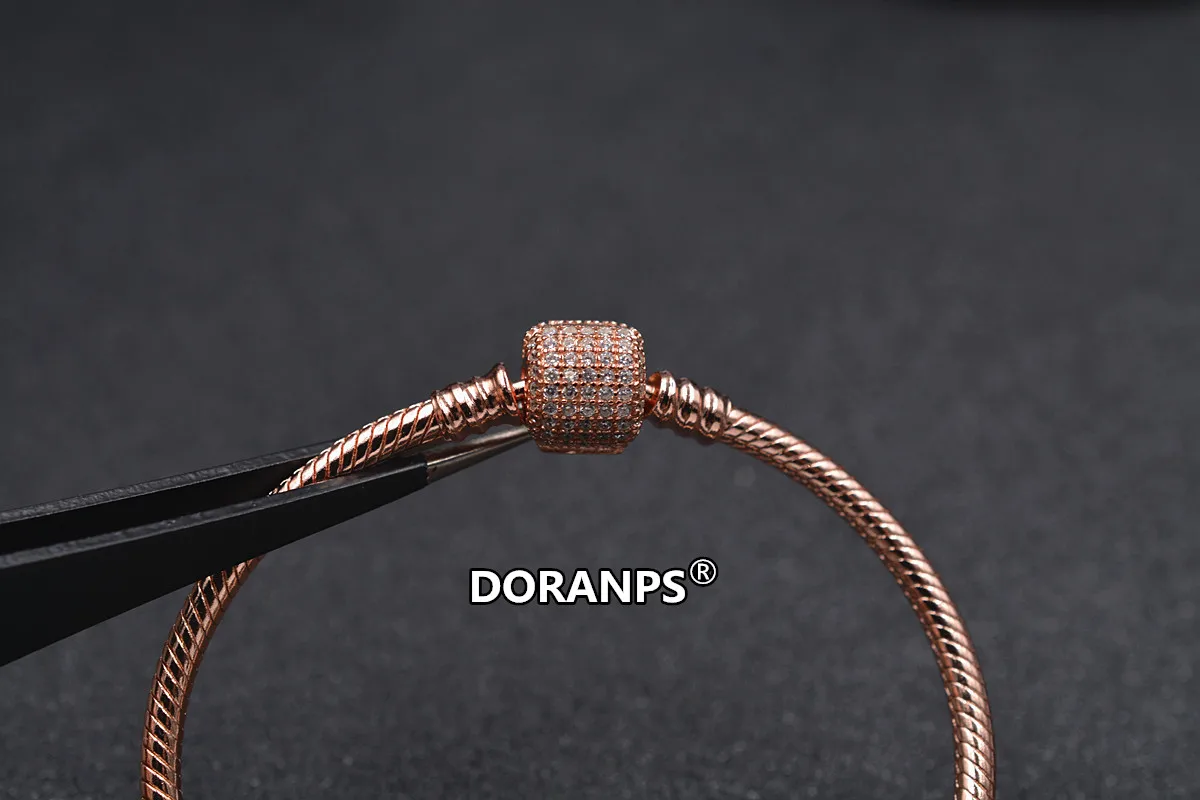 Ювелирные изделия DORANPS Серебро 925 браслеты для женщин браслет Шарм для браслета, украшения, 1pz