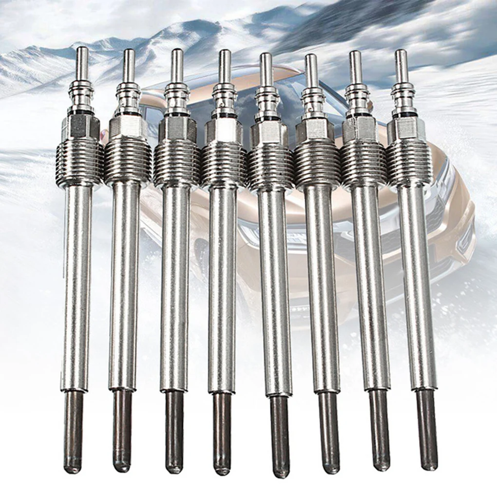 

8PCS/Set Motorcraft Glow Plug Kit Replacement for 04-07 Ford 6.0L Powerstroke F250 F350 Car Accessories