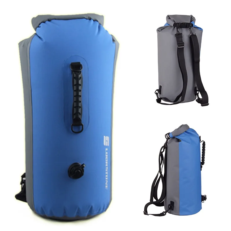 Waterproof Dry Bag 60L Swimming Storage Backpack Adjustable Straps Diving Bags 
