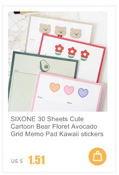 SIXONE милый мультфильм облака улыбка лицо щенок декоративные наклейки s Kawaii водонепроницаемый ПВХ рука счета запечатывания стикеры канцелярские товары