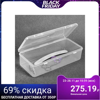 

Storage container for manicure / beauty supplies, 24.5 × 11 cm, transparent