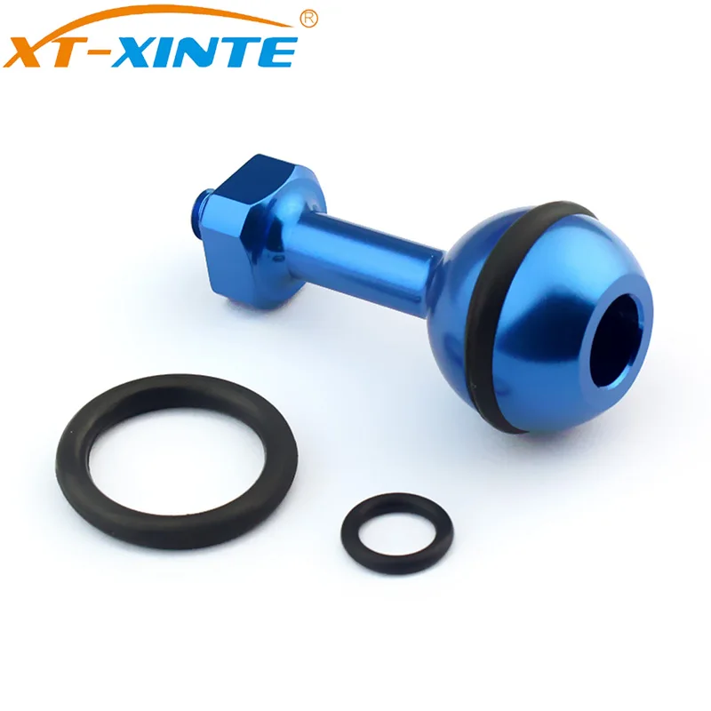 XT-XINTE алюминиевый 1/4 дюймовый винт шариковый адаптер с ЧПУ Адаптер для GoPro 5 4 Session Sjcam yi экшн-камера Дайвинг Фотостудия