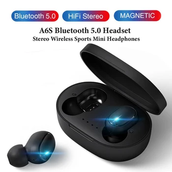

Wireless Bluetooth 5.0 TWS Earphone For Xiaomi Redmi aridots Earbuds Headsets Noise Cancelling Mic for iPhone Android