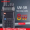 Baofeng UV-5R 8W True High Power 8 Watts powerful Walkie Talkie long range 10km Dual Band Two Way Radio CB Portable uv5r Hunting ► Photo 1/6