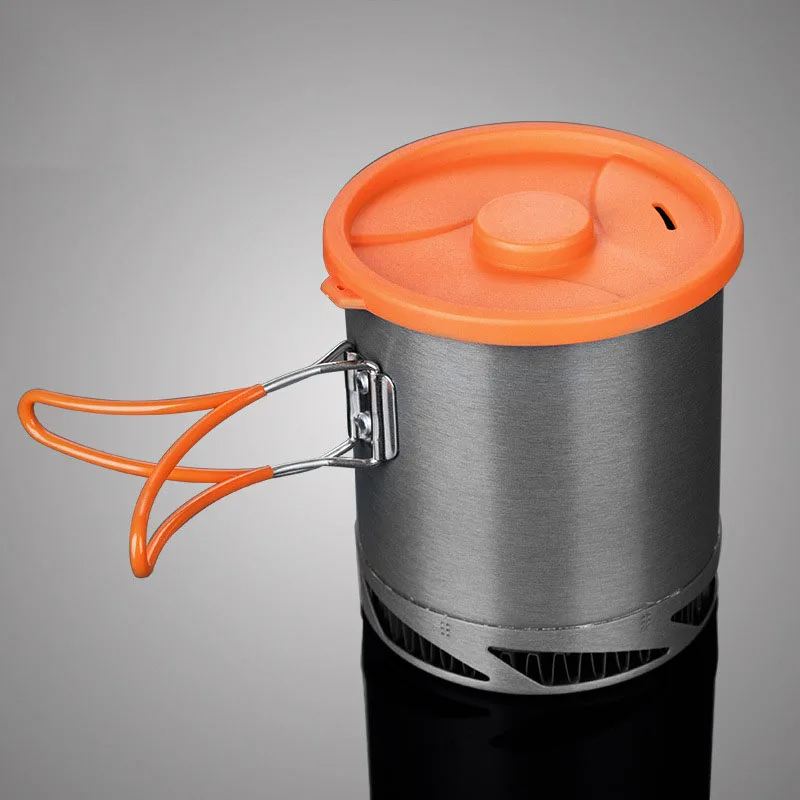 Cena 1L składane garnki FMC XK6 na zewnątrz naczynia grzewcze dla 1 ~ 2 narodów trwałe piesze wycieczki garnek kempingowy akcesoria ogrodnicze