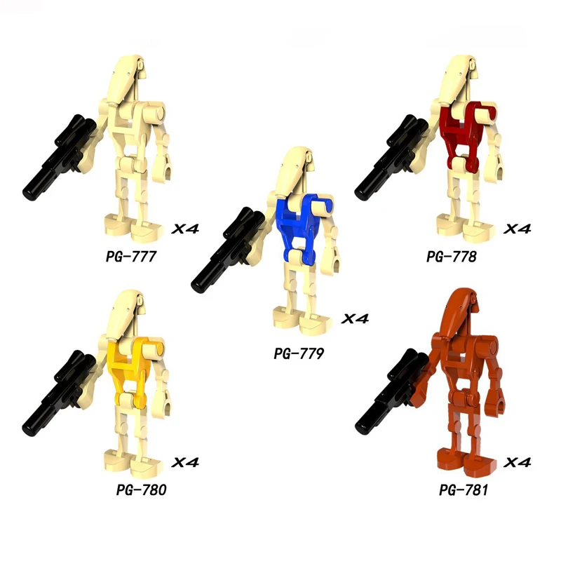 Star Plan Robot R2D2 супер боевой робот дроид Анакин Скайуокер игрушки строительный блок