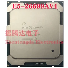 Intel xeon E5-2699AV4 cpu 2.40ghz 55mb 22 núcleo 44 thread LGA2011-3 processador cpu E5-2699AV4