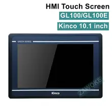 Kinco gl100 gl100e hmi tela de toque 10.1 polegada ethernet usb nova interface máquina humana substituir mt4532t mt4532te