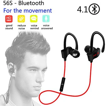 

Subwoofer Earphone IPX5 Wireless Bluetooth HiFi Ear-hook Headphones TWS Music Handsfree Earbuds Gaming Headset With Mic