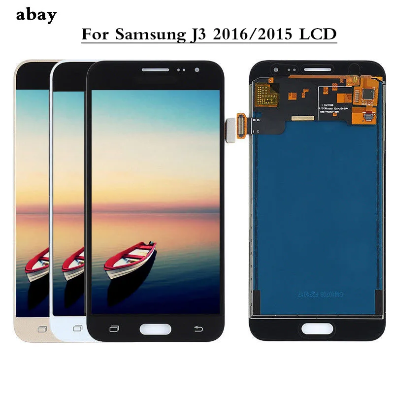 ЖК дисплей 5 0 дюйма для Samsung Galaxy J3 2016 2015 J300 J320 J320A J320F J320M сенсорный экран с