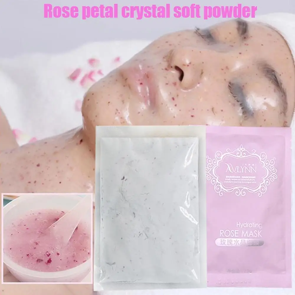 SPA Rose Peel Off Mask Powder Face Anti-aging Whitening Cream Acne Oil-Control Skin Care | Красота и здоровье