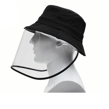 

Multi-function Protective Cap New Safety Anti Fog Dust Mask Removable Anti Antivirus Anti-saliva Face Cover Caps Buckaet Sun Hat