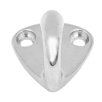 

Wall Mounted Coat Hat Hooks Silver Organizer 12pcs Set Stainless Steel