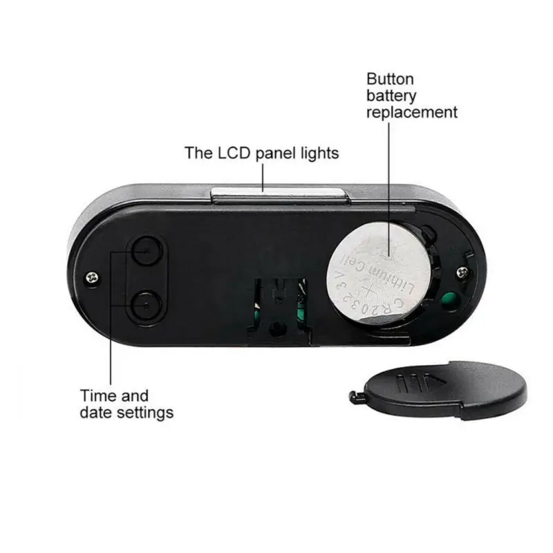 Auto Car Digital LCD Electronic Time Clock Thermometer Watch Backlight Clocks Temperature Display Accessories Auto Car Digital LCD Electronic Time Clock Thermometer Watch Backlight Clocks Temperature Display Accessories