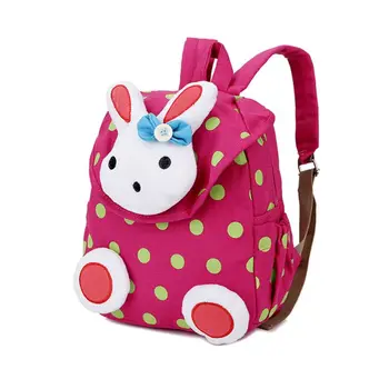 

Cartoon Rabbit Shoulder Bag Kindergarten Schoolbag Backpack for Toddler Kids