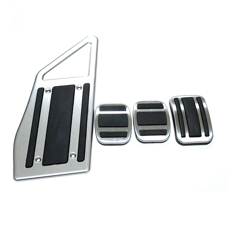 Car pedals pedal cover stainless steel pedal cover racing pedals for Peugeot 3008 5008 LHD