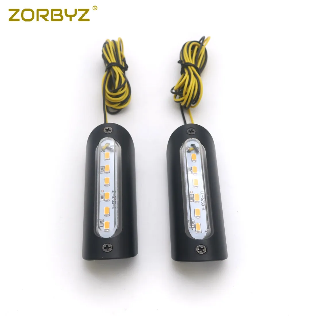 ZORBYZ мотоцикл 1 ''25 мм Высокая заглушка для руля-в поворотник боковой рынок светильник для чоппера кафе гонщик старой школы
