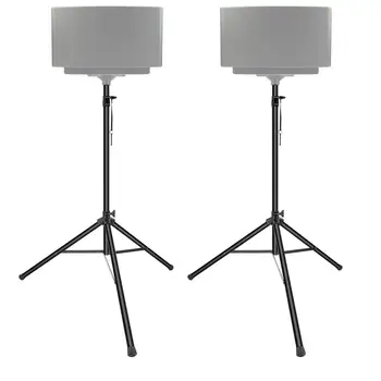 

Neewer 2 Packs Pro PA Speaker Stand Pole-Mount Adjustable Height 6 Feet + Foldable Carrying Bag, Load Capacity up to 100 pounds