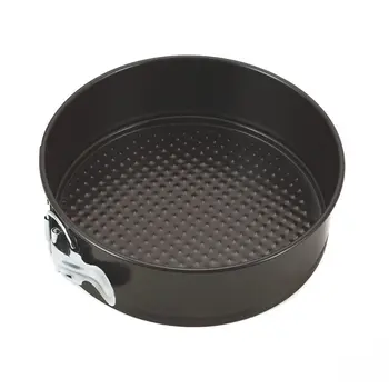 

7 Inch Non-stick Springform Pan Cheesecake Pan,Interlocking Leakproof Baking Cake Pan Bakeware with Removable Bottom
