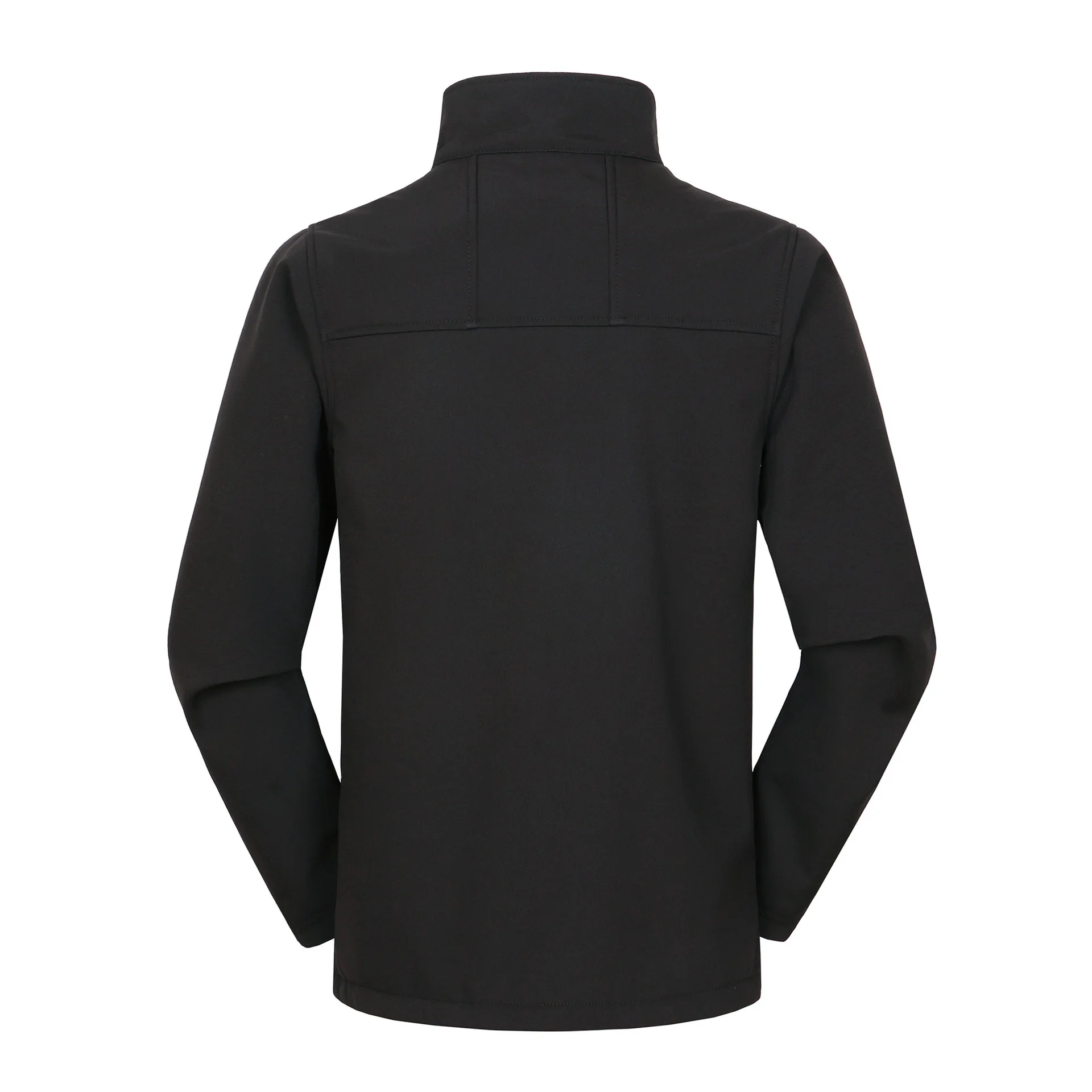 New Style Large Size Soft Cover Raincoat Jacket Men's Outdoor Sports Waterproof Fleece Warm Coat Elasticity Soft Shell