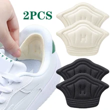 2pcs Insoles Patch Heel Pads for Sport Shoes Adjustable Size Antiwear Feet Pad Cushion Insert Insole Heel Protector Back Sticker