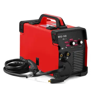 

SUNGOLDPOWER MIG Inverter Welding Machine 140A Gas/Gasless Bivolt 110V 220V IGBT Flux Core Wire Feed Semi-automatic MIG Welder