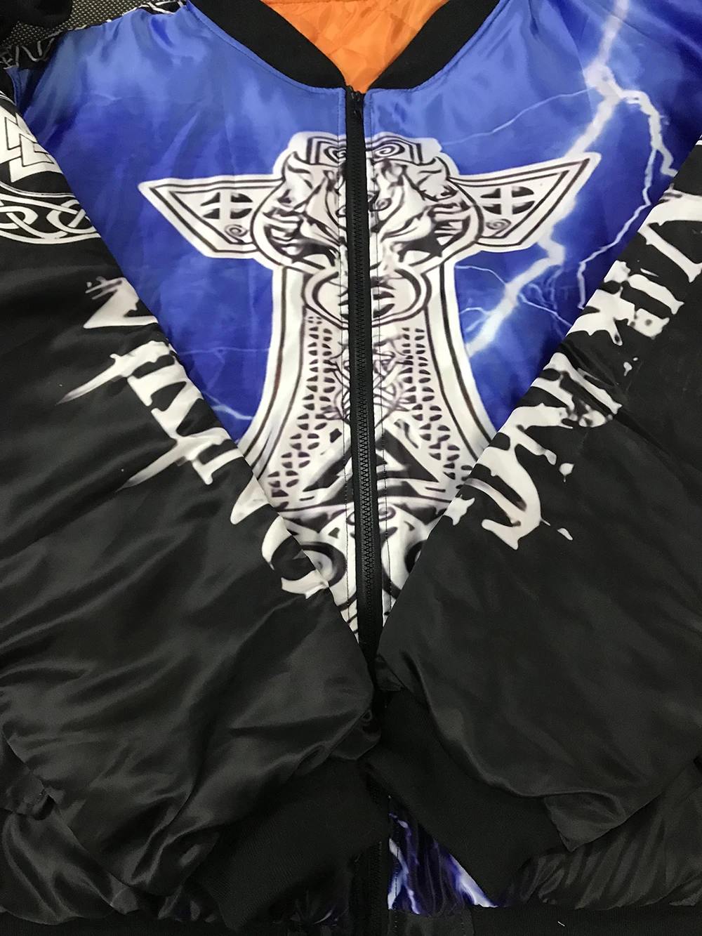 Viking Tattoo 3D bomber куртки толстовки для мужчин женщин Новая мода молния с капюшоном длинный рукав пуловер унисекс Norse косплей одежда-3