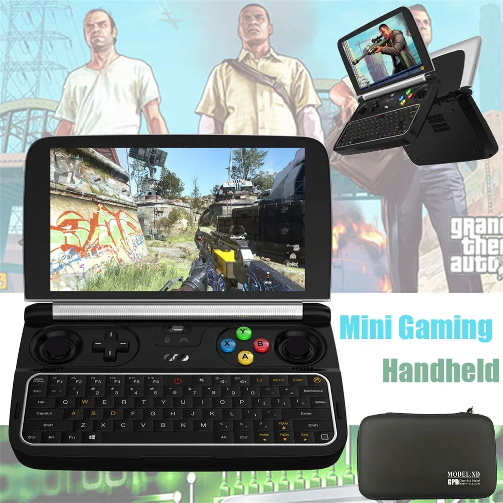 GPD WIN 2-мини игровая портативная консоль для Windows 10Intel m3 2,6 Ghz 256GB ram