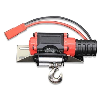 

Metal Winch RC Car Parts Accessories For 1/10 Scale SCX10 TRX4 D90 KM2 RC Rock Crawler