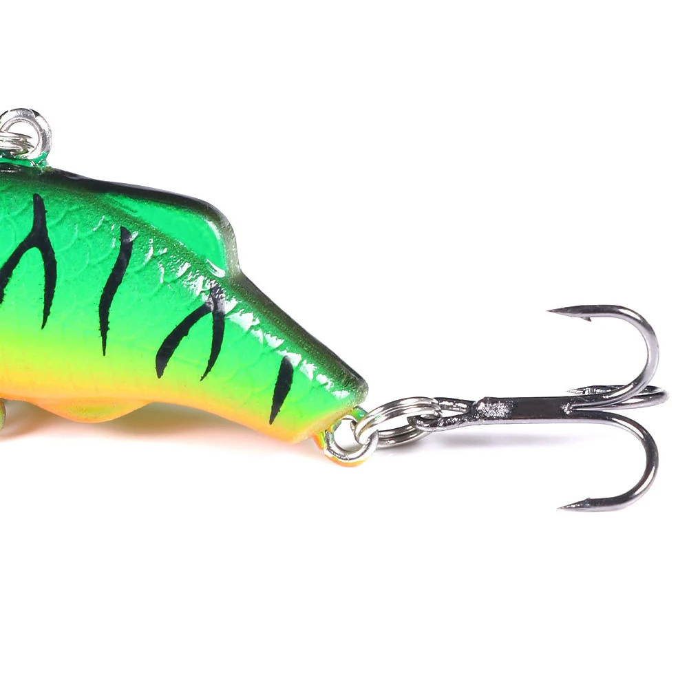 3.5cm Fishing Lure Sinking Mini Crankbait Vibration Artificial Hard Bait Winter Ice Fishing Wobbler Bass Fishing Tools Tackle