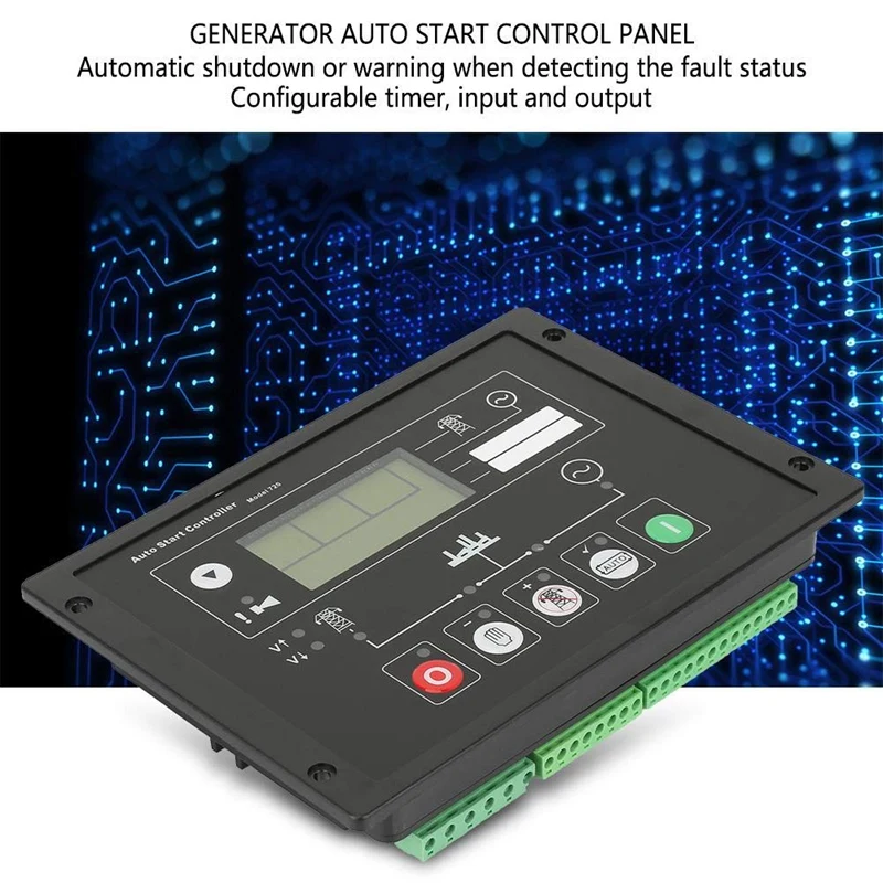 

DSE720 Generator Auto Start Control Panel Controlling Function Protection Function for Deep Sea Electronics Spare Parts