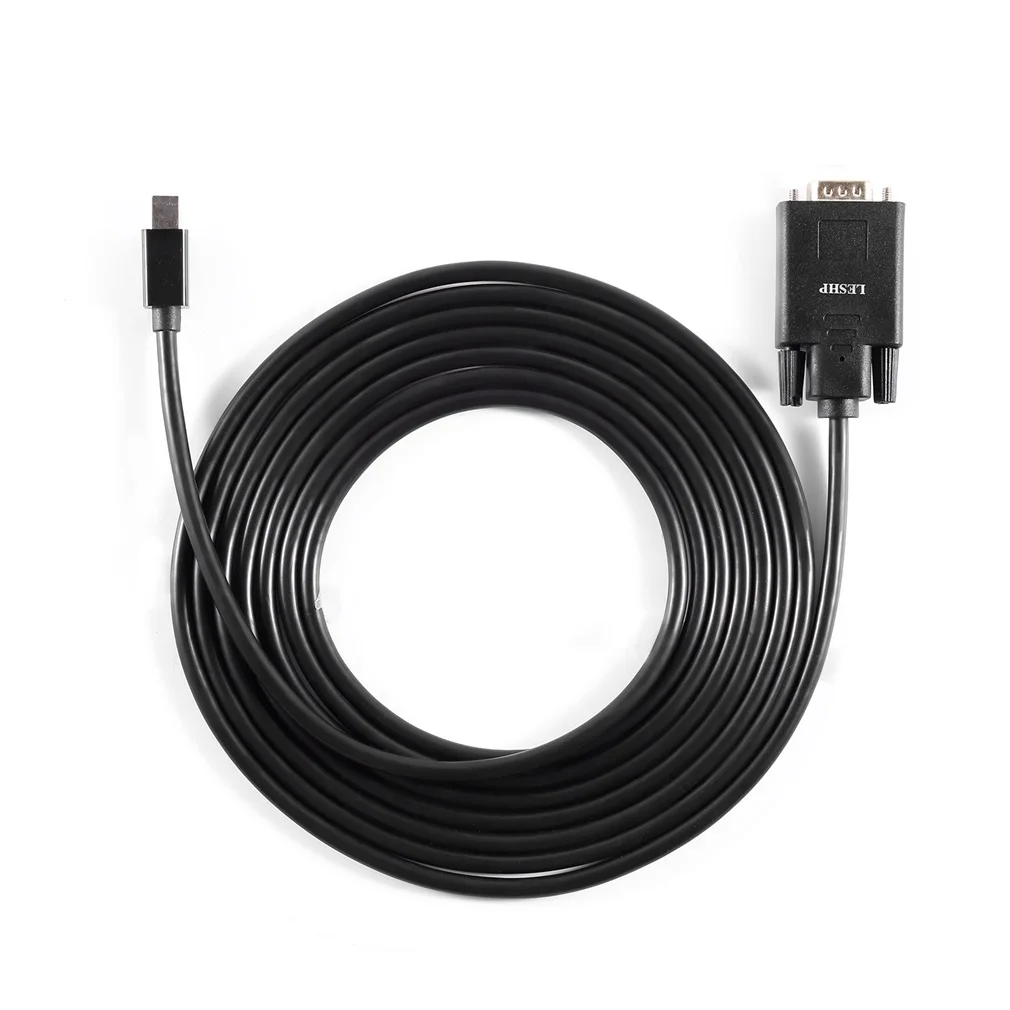 LESHP 1,8 M 1920x1200 1080P DP(DisplayPort) Кабель VGA с разъемом «Папа-папа» золотой шнур с покрытием 6 футов для настольных или зеркальных дисплеев