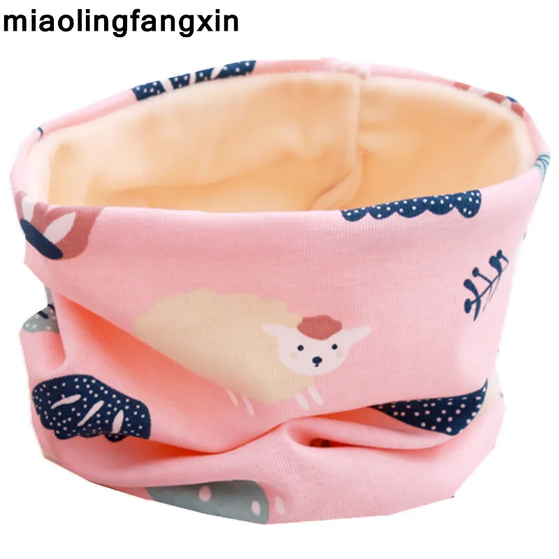 Новый осенне-зимний детский хлопковый плюшевый шарф для девочек шарфы мальчиков