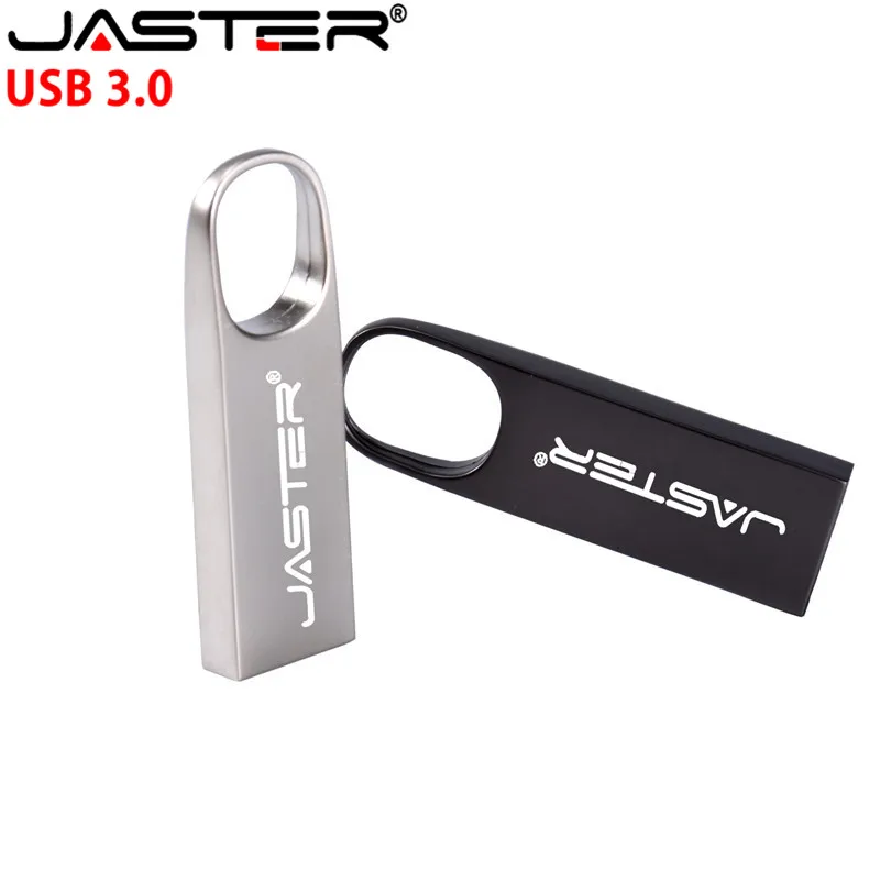 JASTER USB 3,0 металлический USB флеш-накопитель 64 ГБ 32 ГБ 16 ГБ 8 ГБ 4 ГБ USB флешка металлическая ручка-накопитель реальная емкость(более 10 шт. бесплатный логотип