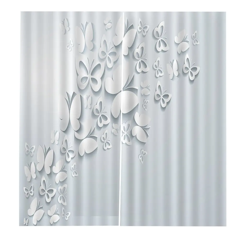 

BJQ-1287 (1) 3D Curtain UV-proof Bedroom Living room Curtains Washable Screen Perfect Screening bathroom Decorations