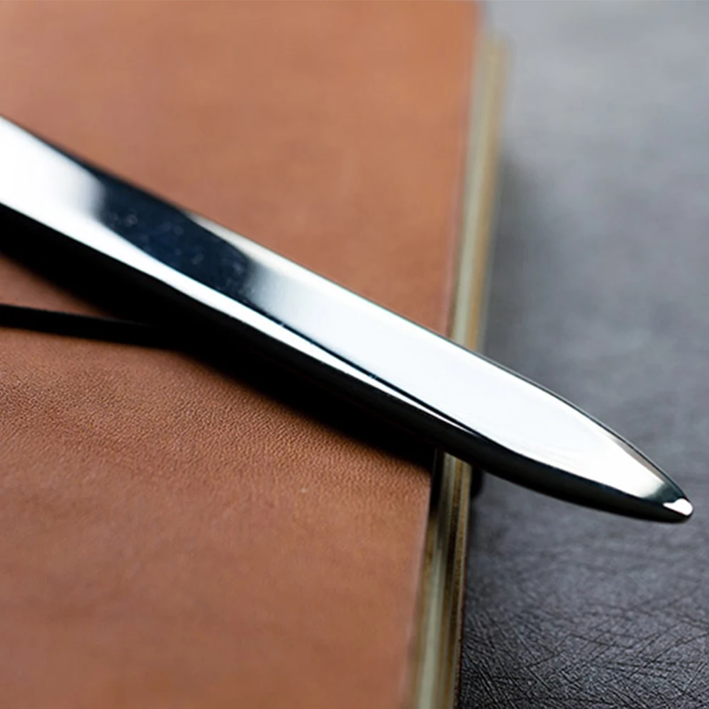 1Pc 가죽 공예 뼈 폴더 도구 Burnish Edger Creaser 접는 손 도구를 형성 DIY Leathercraft 바느질 액세서리 148*18mm